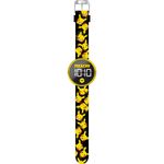 Reloj Infantil Digital LED con Diseño de Pikachu Color Negro y Amarillo