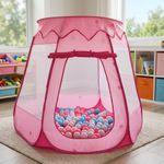 Carpa Infantil con Pelotas Color Rosado