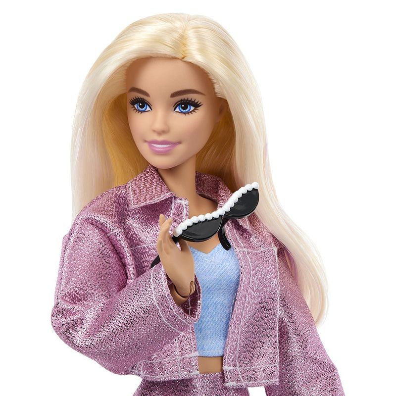 Muñeca Barbie de Moda Deluxe con Cambio de Estilo