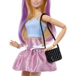 Muñeca Barbie de Moda Deluxe con Cambio de Estilo