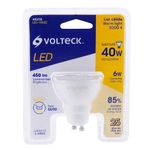 Bombilla LED Base GU10 de 6W MR16 Luz Cálida