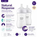 Set de 2 Pachas Natural Response con Válvula AirFree de 260 ml