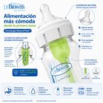 Kit de 5 Pachas Anticólico Options+ con Boca Ancha para Recién Nacido