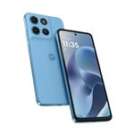Celular Motorola Moto G17 de 256 GB y 4 GB RAM en Color Azul Alaskan