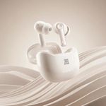 Audífonos Inalámbricos Power Buds Pro con Bluetooth y Estuche de Carga en Color Light Sand