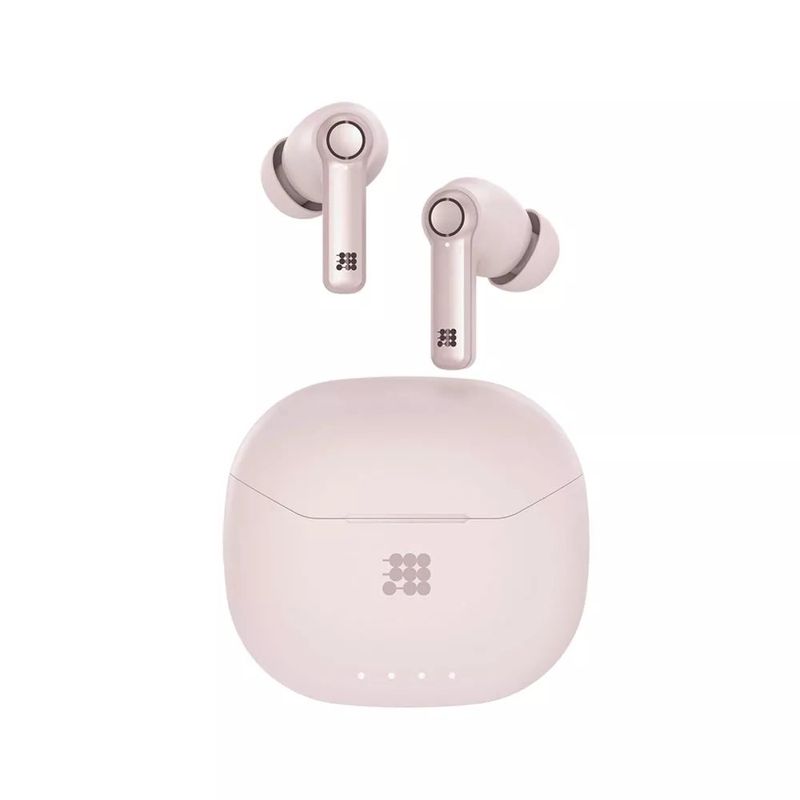 Audífonos Inalámbricos Power Buds Pro con Bluetooth y Estuche de Carga en Color Rose Gold