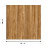 Piso Gres Alba Tabaco Acabado Pulido y Rectificado Color Café de 60 x 60 cm en Caja de 1.44 m²