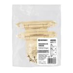 Bolsa con 2 Bisagras Parche de 7 cm Latonadas para Gabinetes y Muebles