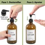 Dispensador de Jabón Líquido Amber de Cerámica 500 mL