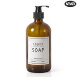 Dispensador de Jabón Líquido Amber de Cerámica 500 mL