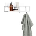Organizador para Ducha Cubiko de Plástico Color Blanco