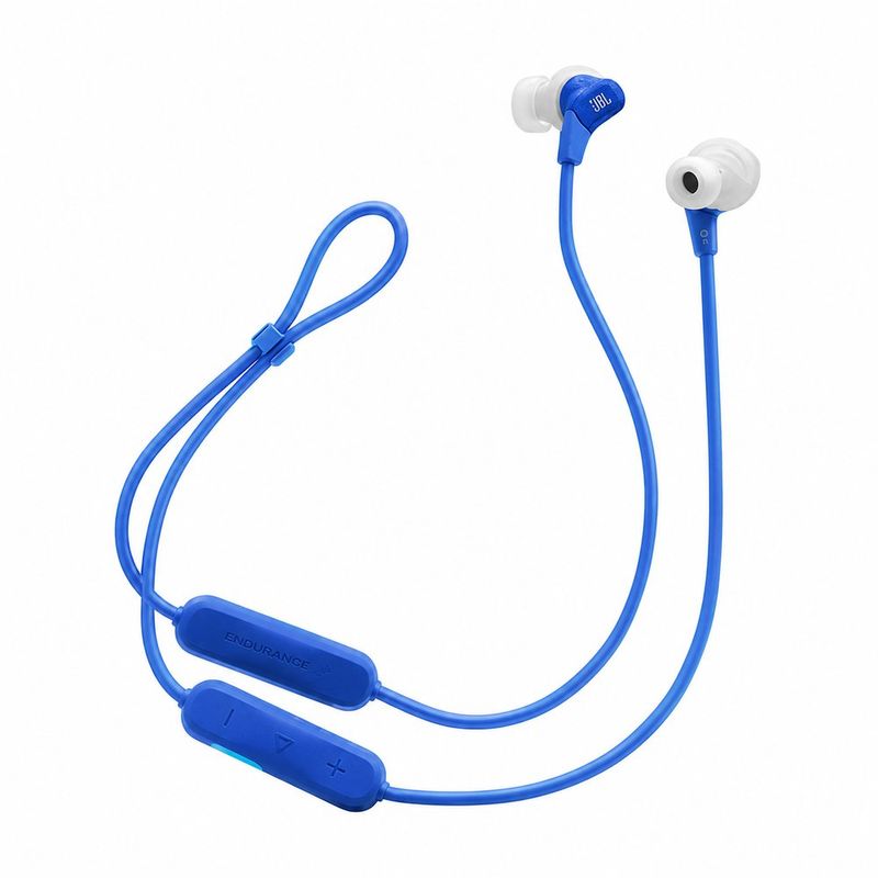 Audífonos Deportivos Inalámbricos JBL Endurance Run 3 Bluetooth en Color Azul