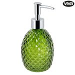 Set de 2 Piezas para Baño con Dispensador de Jabón y Vaso Porta Cepillos Colores Surtidos