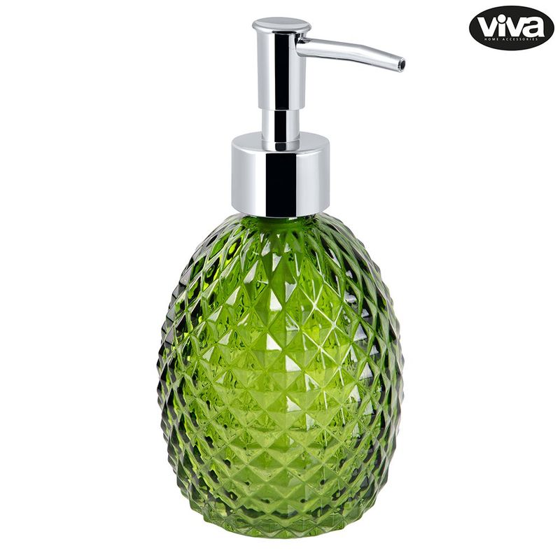 Set de 2 Piezas para Baño con Dispensador de Jabón y Vaso Porta Cepillos Colores Surtidos