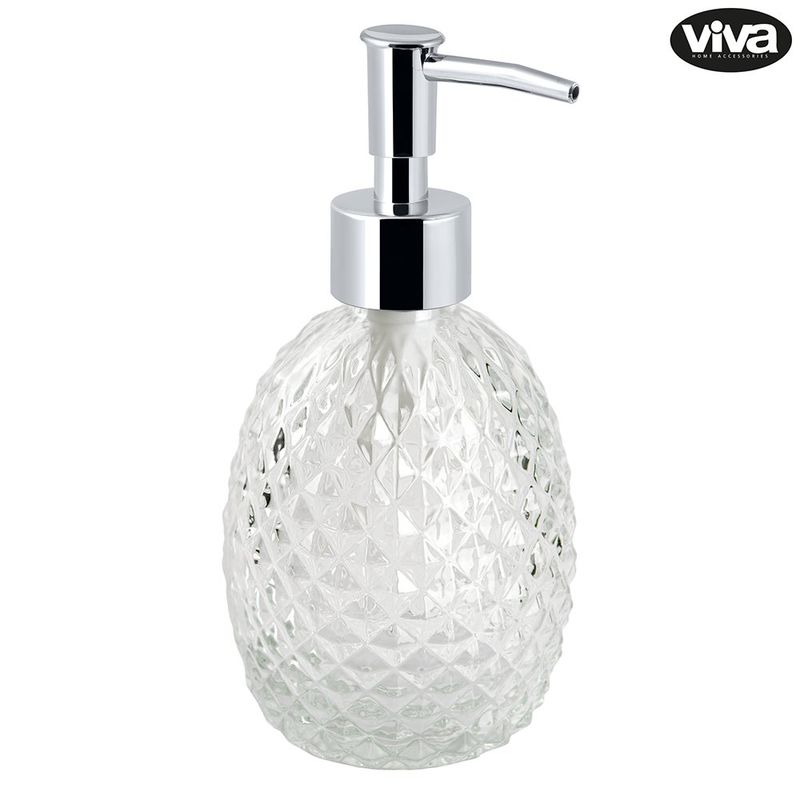 Set de 2 Piezas para Baño con Dispensador de Jabón y Vaso Porta Cepillos Colores Surtidos