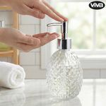 Set de 2 Piezas para Baño con Dispensador de Jabón y Vaso Porta Cepillos Colores Surtidos