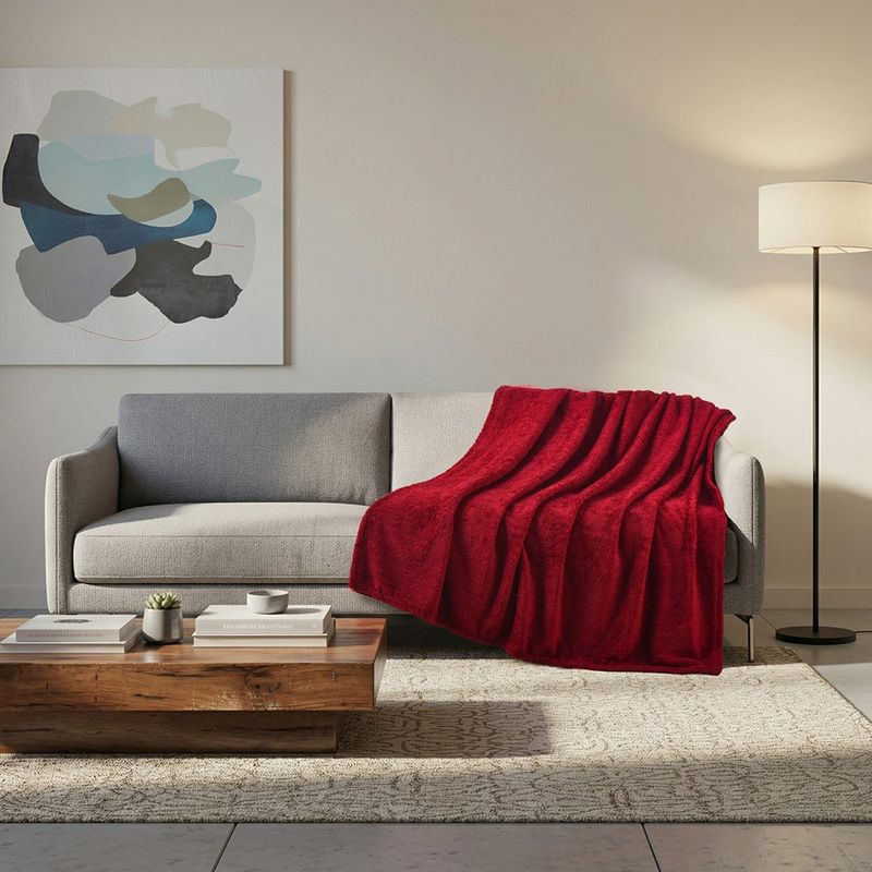 Throw Suave de 127 x 152 cm para Sillón o Cama Colores Surtidos