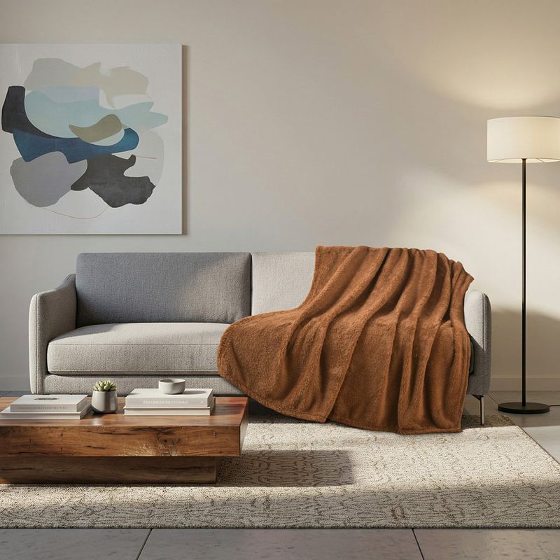 Throw Suave de 127 x 152 cm para Sillón o Cama Colores Surtidos
