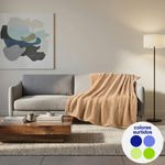 Throw Suave de 127 x 152 cm para Sillón o Cama Colores Surtidos