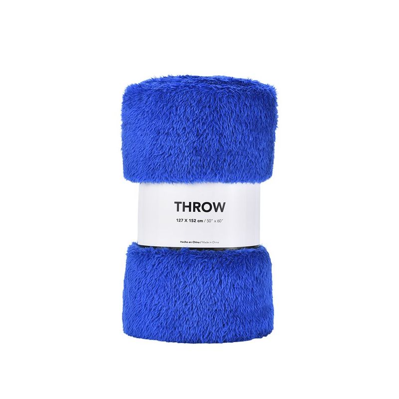 Throw Suave de 127 x 152 cm para Sillón o Cama Colores Surtidos