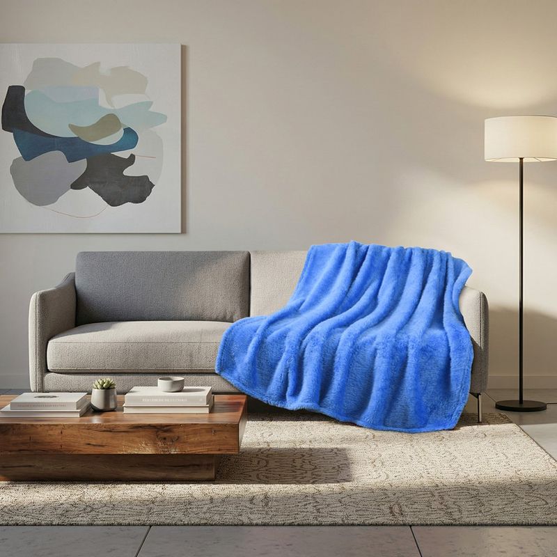 Throw Suave de 127 x 152 cm para Sillón o Cama Colores Surtidos