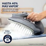 Plancha de Vapor AeroGlide S7200 con Suela Aeroceramic Color Negro