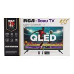 Smart TV de 40" QLED Full HD con Roku TV