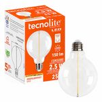 Foco LED Globo G95 Filamento Magnético Transparente Luz Cálida 2.5W E27