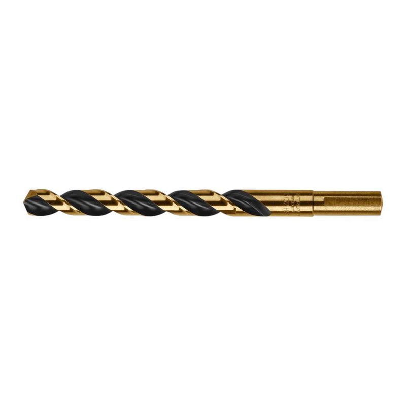 Broca HSS 13/32 Plg para Metal, Madera y Plástico con Zanco P3 Reducido, 5 Unidades
