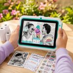 Tablet Creativa 6 en 1 de 8 Plg con Impresión Instantánea