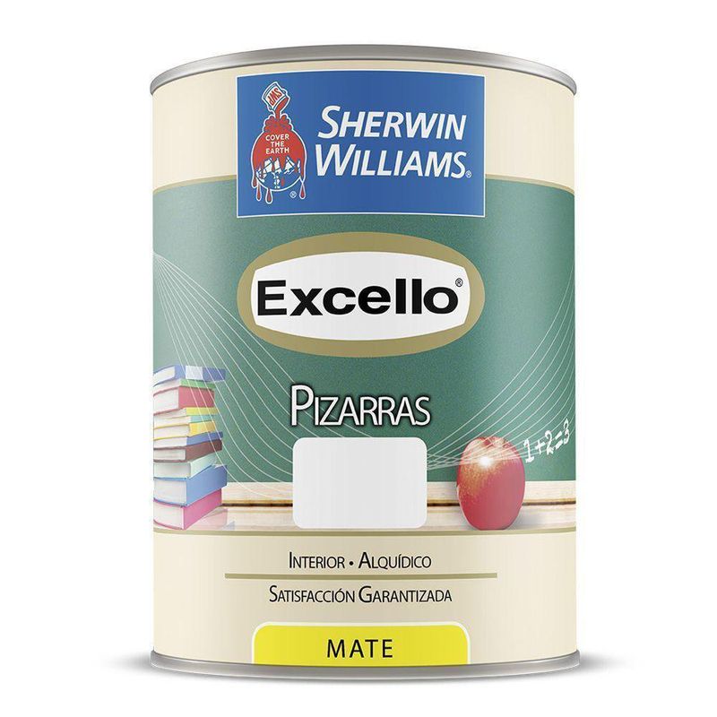 Excello Pizarras Mate Negro 1 Gal - Sherwin Williams