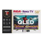 Smart TV de 58" QLED 4K UHD con Roku TV