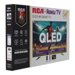 Smart TV de 58" QLED 4K UHD con Roku TV