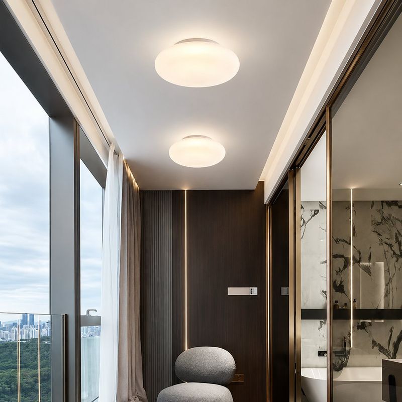 Plafón de Techo LED de Hierro Blanco Luz CCT Ajustable 27W 2300 lm 310 mm