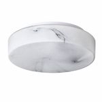 Plafón de Techo LED Decorativo Marmoleado Blanco Luz CCT Ajustable 27W 285 mm