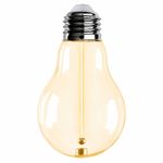 Foco LED A60 Filamento Magnético Transparente Luz Cálida 1.8W E27