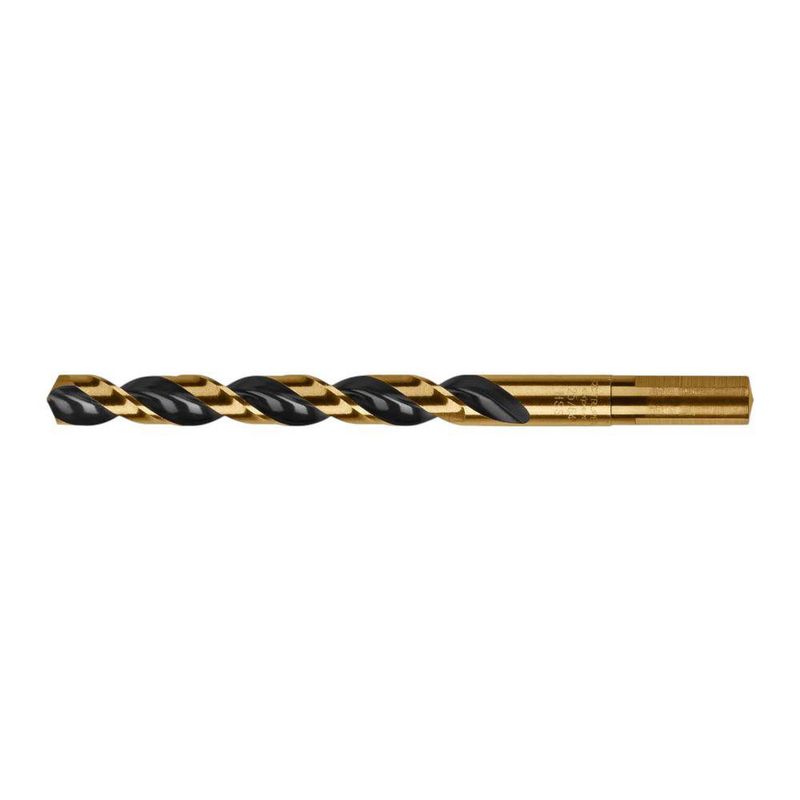 Broca HSS 25/64 Plg para Metal, Madera y Plástico con Zanco P3 Reducido, 5 Unidades