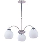 Lámpara Colgante Satin/Blanco 3Bombillosx40Wmax - Zlumini