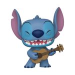 Funko Pop Disney Lilo & Stitch Stitch with Ukulele Coleccionable de Vinilo #1044