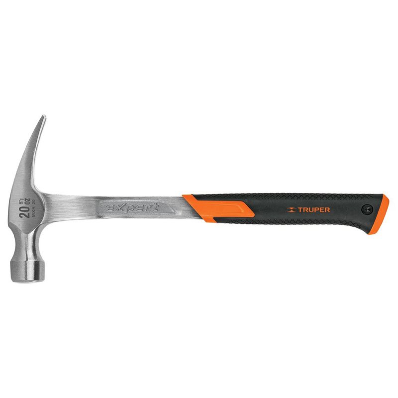Martillo Forjado de Uña Recta 20 oz con Mango Antivibración de Neopreno