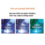 Careta Electrónica para Soldar Sombra 9-13 Diseño Águila con True Color Azul