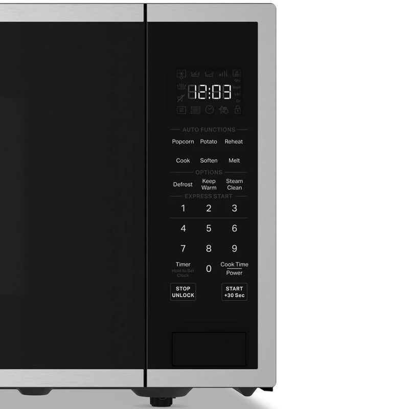 Microondas KitchenAid Countertop 2.2 Pies Cúbicos 1200 W Acero Inoxidable PrintShield