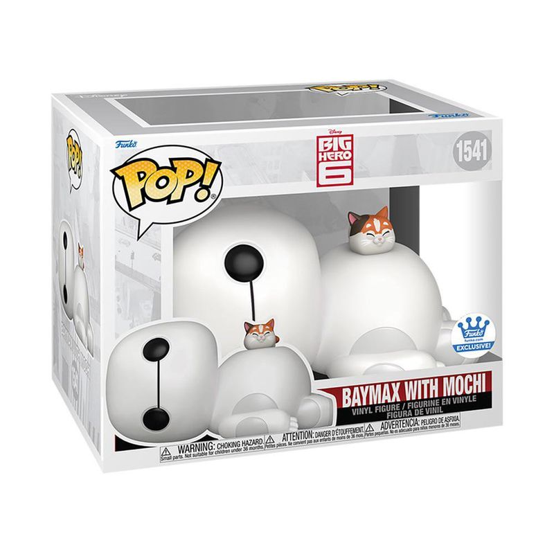 Funko Pop Super Disney Big Hero 6 Baymax with Mochi Coleccionable de Vinilo #1541