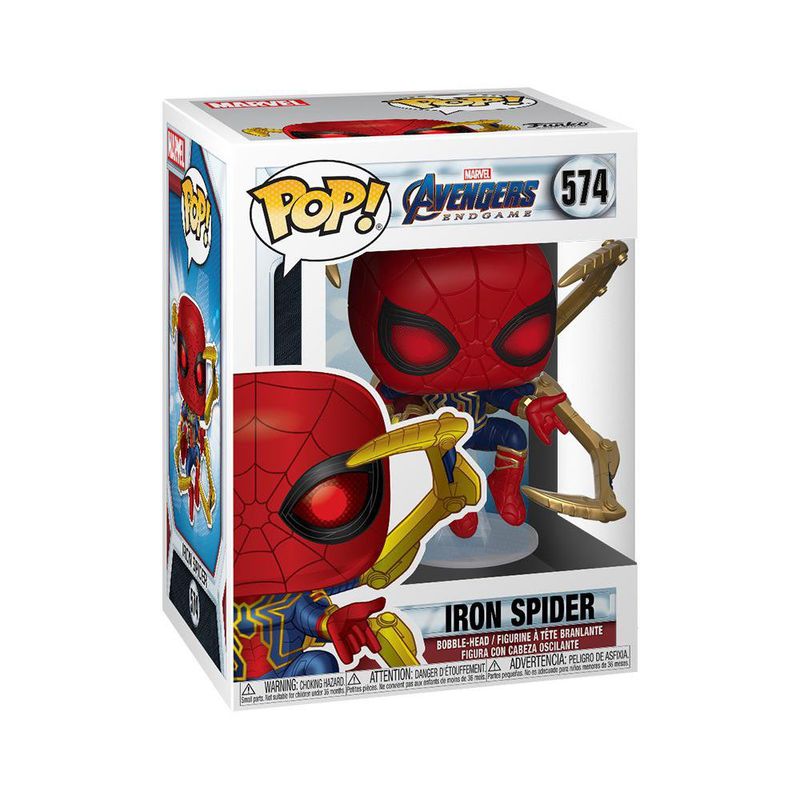 Funko Pop Marvel Avengers Endgame Iron Spider Coleccionable de Vinilo #574