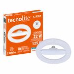 Plafón LED con Base E27 Blanco Luz de Día 22W 6500K 2200 lm