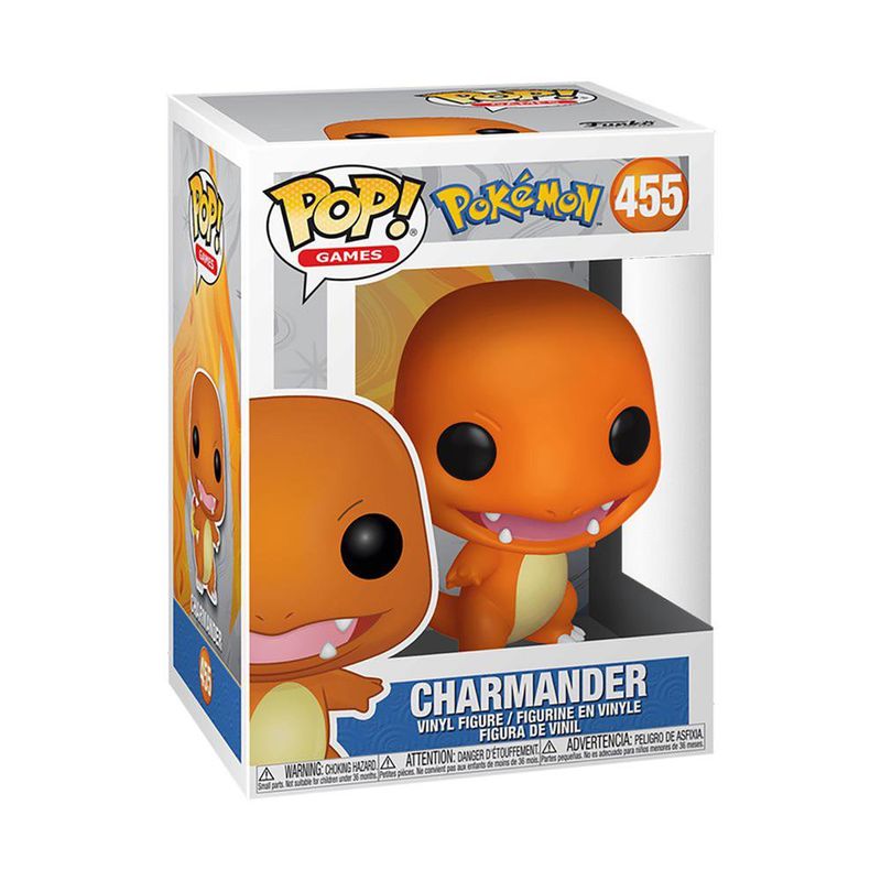 Funko Pop Games Pokémon Charmander Coleccionable de Vinilo #455
