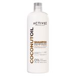 Set de Shampoo, Acondicionador y Spray Antifrizz con Aceite de Coco Hidratante sin Sal 3 Piezas