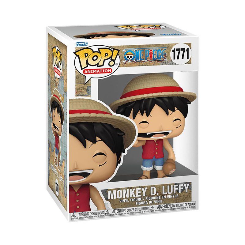 Funko Pop Animation One Piece Monkey D. Luffy with Meat Coleccionable de Vinilo #1771