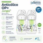 Set de 2 Pachas Anticólicas Options+ de 5 oz con Cuello Ancho