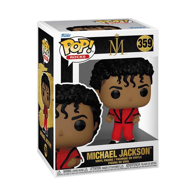 Funko Pop Rocks Michael Jackson Thriller Coleccionable de Vinilo #359
